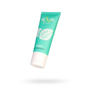Гель-лубрикант Sexus на водной основе с ароматом мяты Silk Touch Mint 50 мл