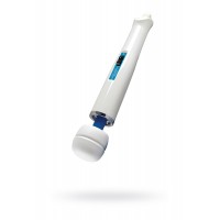 Вибромассажер, Magic Wand HV-250R,  силикон, белый, 32,5 см