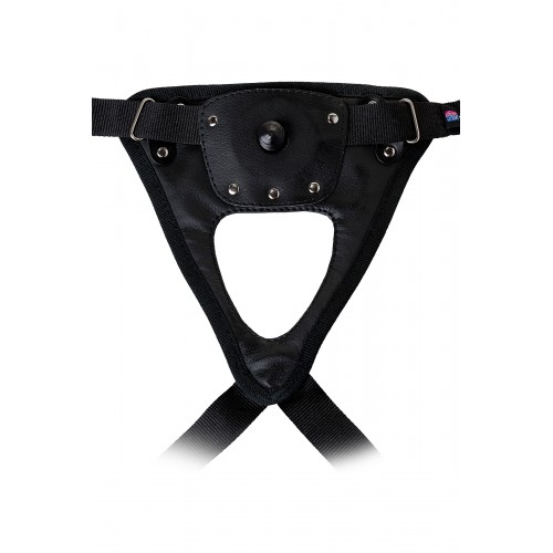 Страпон на креплении LoveToy с поясом Harness, реалистичный, neoskin, 17,5 см
