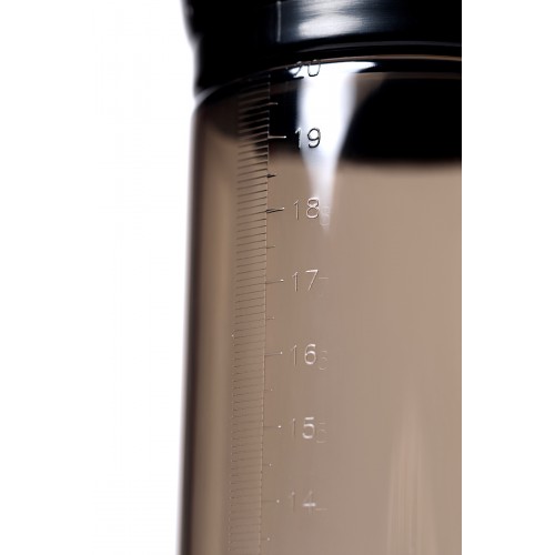 Помпа для пениса Sexus Men Training, вакуумная, механическая, с манометром, ABS пластик, чёрный, 29 см