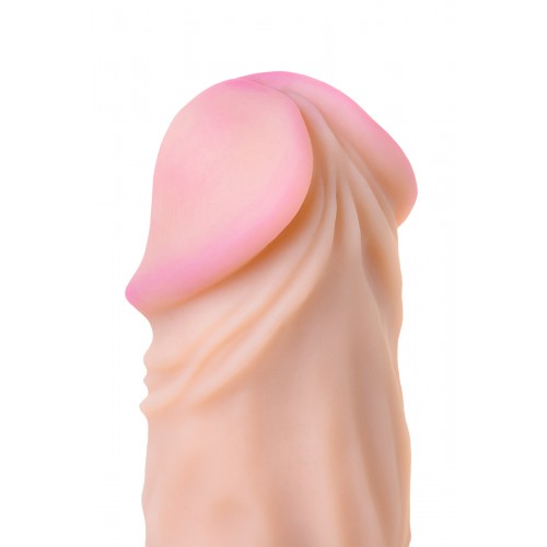 Фаллоимитатор-гигант LoveToy, реалистичный, neoskin, 24,5 см, Ø6,7 см