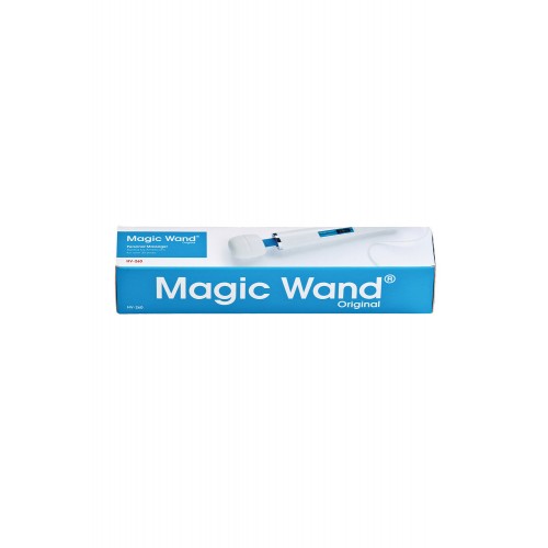Вибромассажер  Magic Wand Original HV-260, силикон, белый, 36 см