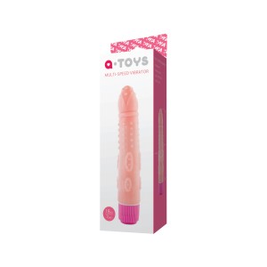 Реалистичный вибратор TOYFA A-Toys Мультискоростной , PVC, режимов вибрации, 18 см Реалистичный вибратор TOYFA A-Toys Мультискоростной , PVC, режимов вибрации, 18 см (иной угол)