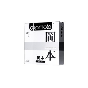 Презервативы Окамото серия Skinless Skin  Puriti №3 Сверх-тонкие, сверх-чувствительные (иной угол)