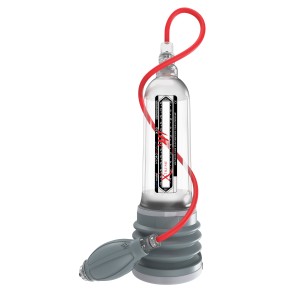 Гидропомпа Bathmate Hydromax Xtreme X50, прозрачная, 36,5 см (иной угол)