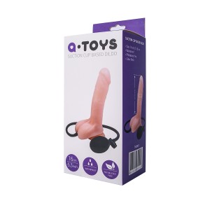 Реалистичный фаллоимитатор TOYFA A-Toys, PVC, Телесный, 15 см (иной угол)