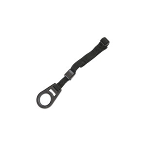 Ремень для использования гидропомпы Bathmate в душе, чёрный (иной угол)