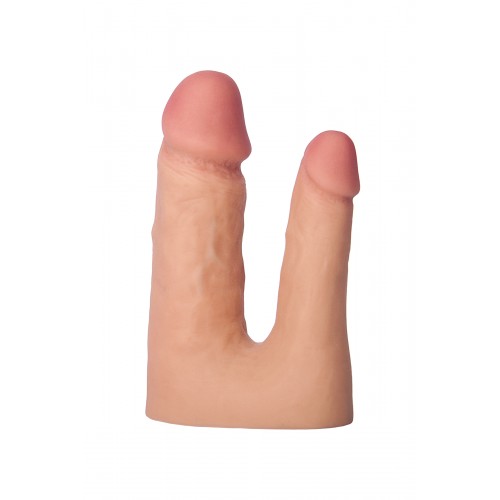 Насадка TOYFA XLover Double Pleasure  реалистичная для двойного проникновения , TPR, телесный, 19 см