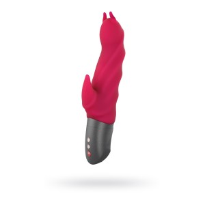 Вибратор Fun Factory DARLING DEVIL BATTERY+, силикон, малиновый, 20,5 см