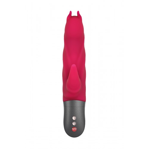 Вибратор Fun Factory DARLING DEVIL BATTERY+, силикон, малиновый, 20,5 см