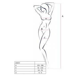 Костюм-сетка Passion Erotic Line, чёрный, OS на тонких бретельках Костюм-сетка Passion Erotic Line, чёрный, OS на тонких бретельках (иной угол)