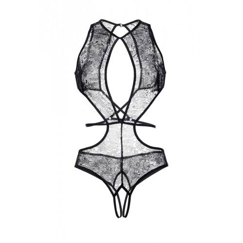 Эротическое боди Erolanta Lydia, чёрный (42-44)