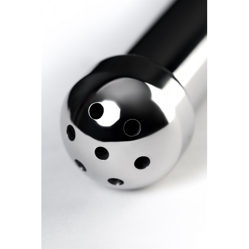 Анальный душ с тремя насадками, TOYFA Metal, металл, серебряная, 13 см