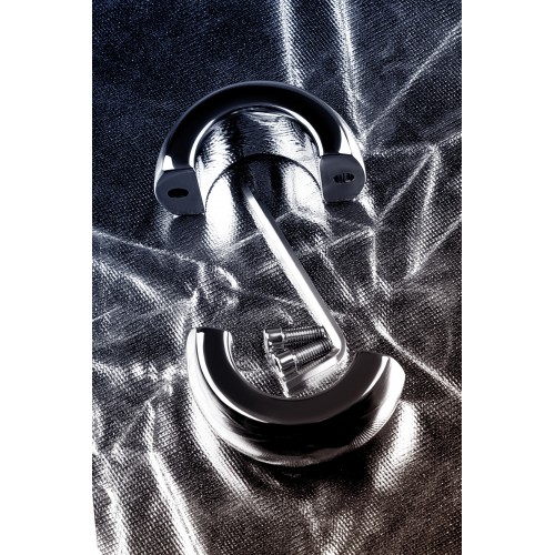 Утяжелитель на мошонку, TOYFA Metal, серебристый, Ø4см, 420г