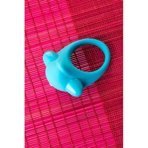 Эрекционное кольцо на пенис TOYFA A-Toys, Силикон, Голубой, Ø5,4 см