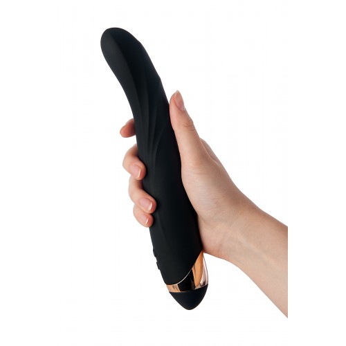 Нереалистичный вибратор WANAME D-SPLASH  Tornado, Силикон, Чёрный, 25 см