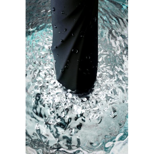Нереалистичный вибратор WANAME D-SPLASH  Gulf, Силикон, Чёрный, 22,5 см