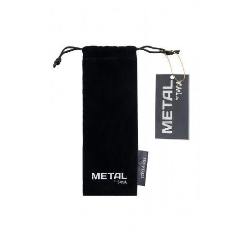 Уретральный плаг-косичка длинный, TOYFA Metal, серебр.