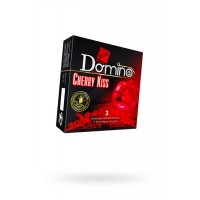 Презервативы Luxe DOMINO PREMIUM  Cherry Kiss 3 шт. в упаковке