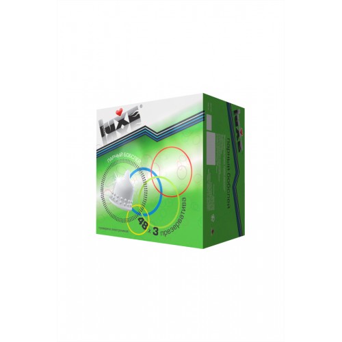 Презервативы Luxe КОНВЕРТ, Парный бобслей, 18 см., 3 шт в упаковке