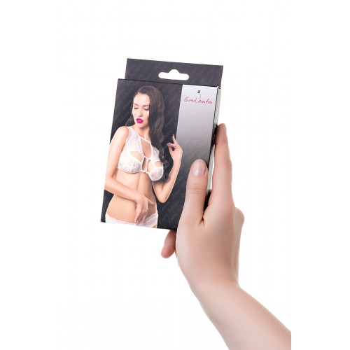 Бралетт кружевной Erolanta, белый (42-44)