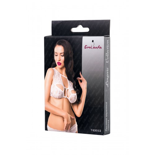 Бралетт кружевной Erolanta, белый (42-44)