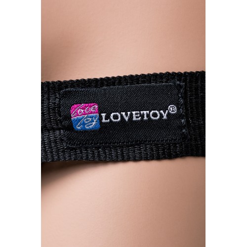 Страпон на креплении LoveToy с поясом 