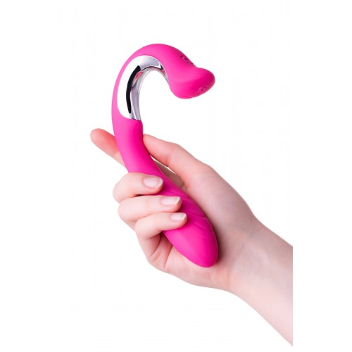 Вибратор универсальный JOS ANELL, силикон, розовый, 18,5 см