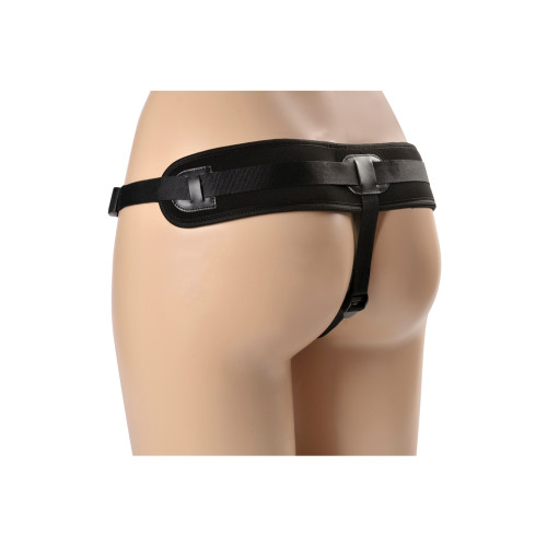 Трусики Sitabella HARNESS Locker  чёрные размер XL