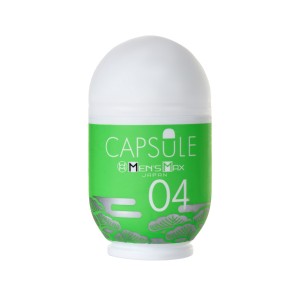 Мастурбатор нереалистичный, CAPSULE 04, Matsu, MensMax, TPE, зеленый, 8 см Мастурбатор нереалистичный, CAPSULE 04, Matsu, MensMax, TPE, зеленый, 8 см (иной угол)