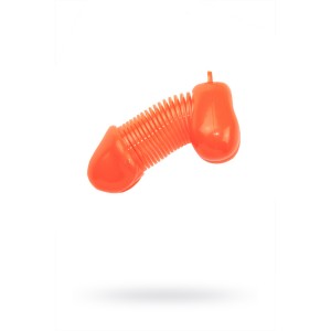 Сувенир брелок для ключей Roomfun, PVC, оранжевый