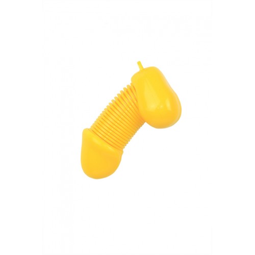 Сувенир брелок для ключей Roomfun, PVC, жёлтый