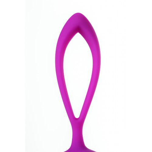 Вагинальные шарики с ресничками JOS NUBY, силикон, фиолетовый, 3,8 см