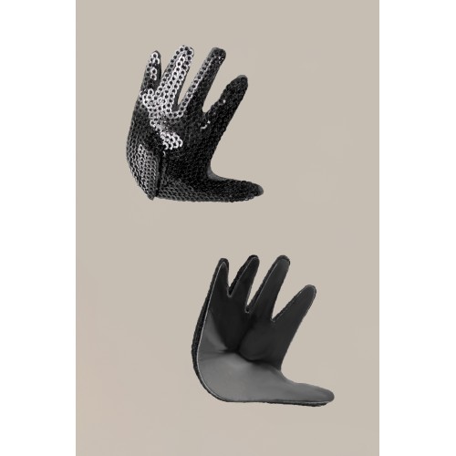 Пэстис Waname Apparel Hands, в форме ручек, чёрный