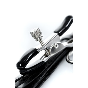 Зажимы для сосков TOYFA Theatre ,с кисточками (иной угол)