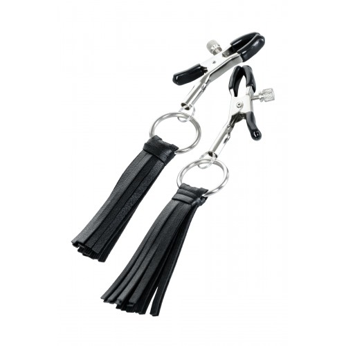 Зажимы для сосков TOYFA Theatre ,с кисточками