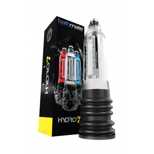 Гидропомпа Bathmate HYDRO7, ABS пластик, прозрачная, 30 см (аналог Hercules)