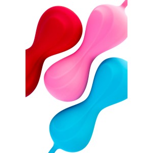 Набор вагинальных шариков Satisfyer Balls C02 Double, Силикон, Ассорти, Ø 3,2 см Набор вагинальных шариков Satisfyer Balls C02 Double, Силикон, Ассорти, Ø 3,2 см (иной угол)