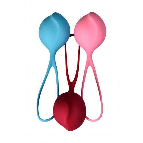 Набор вагинальных шариков Satisfyer  Balls C03 single, Силикон, Ассорти, Ø 3,5  см