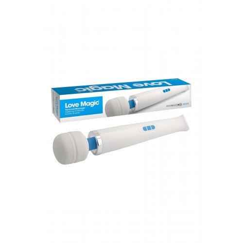 Вибромассажёр  Love Magic HV-270, силикон, белый, 32,5 см
