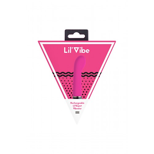 Стимулятор точки G LilVibe, 10 режимов вибраций, силикон, розовый, 13 см