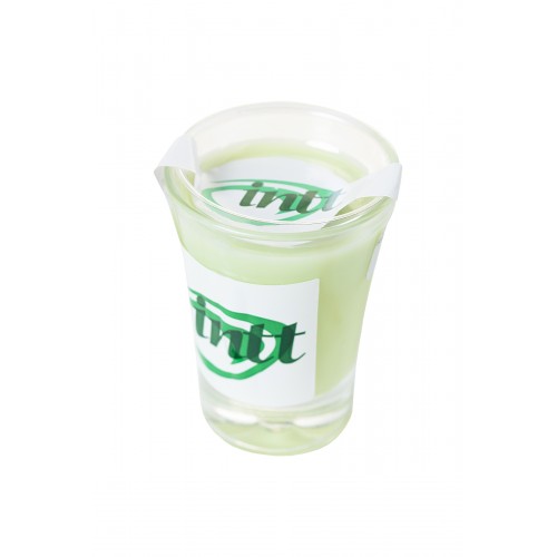 Массажная свеча для поцелуев INTT Mint с ароматом мяты, 30 мл