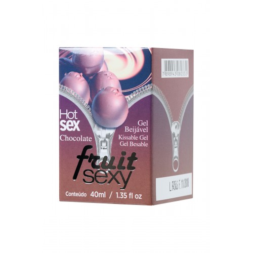 Массажное масло для поцелуев INTT FRUIT SEXY Milk Chocolate с разогревающим эффектом и ароматом шоко