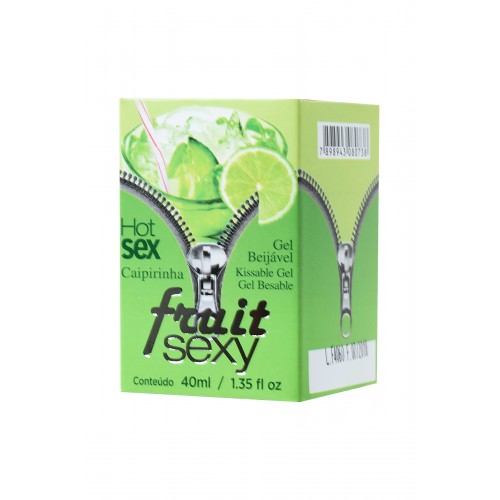 Массажное масло для поцелуев INTT FRUIT SEXY Caipirinha с разогревающим эффектом и ароматом лайма, 4