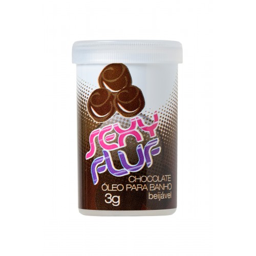 Масло для ванны, массажа и восхитительного аромата в капсулах INTT SEXY FLUF, шоколад, 2 капсулы, 3 г