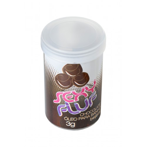 Масло для ванны, массажа и восхитительного аромата в капсулах INTT SEXY FLUF, шоколад, 2 капсулы, 3 г