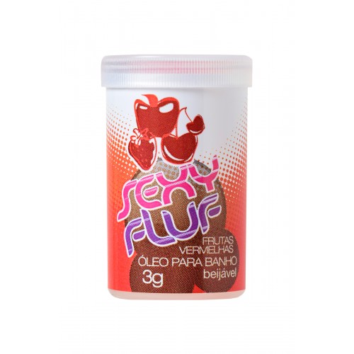 Масло для ванны, массажа и восхитительного аромата в капсулах INTT SEXY FLUF, фруктовые, 2 капсулы, 3 г