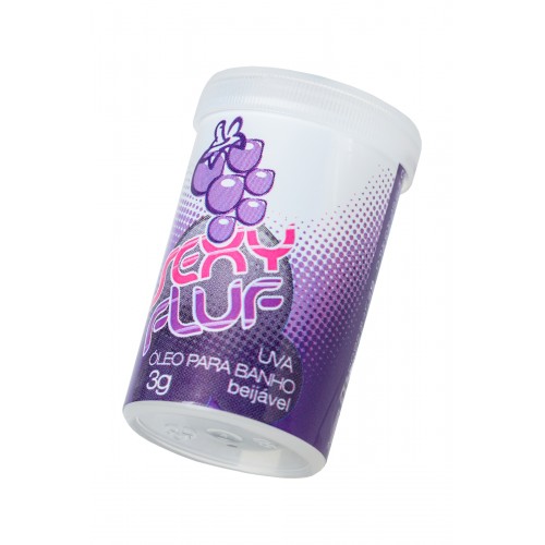 Масло для ванны, массажа и восхитительного аромата в капсулах INTT SEXY FLUF, виноград, 2 капсулы, 3 г