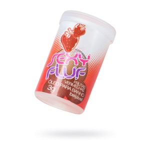 Масло для ванны, массажа и восхитительного аромата в капсулах INTT SEXY FLUF, клубника, 2 капсулы, 3 г
