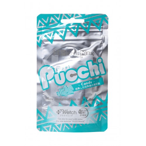 Мастурбатор нереалистичный,Pucchi  Candy, MensMax, TPE, белый, 6,5 см